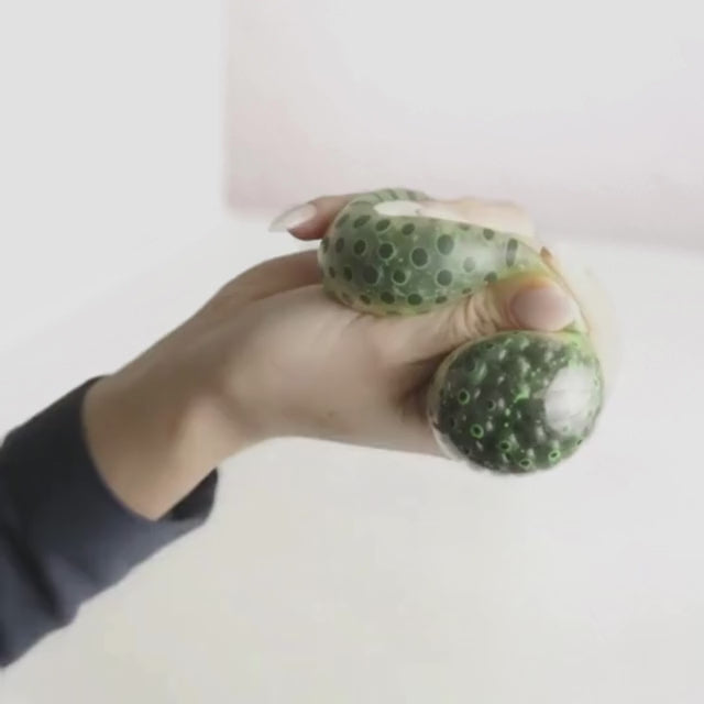 Neon beans squish ball