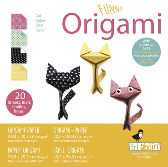 Funny Origami / 20 Blatt (15 x 15cm) - Skillworld