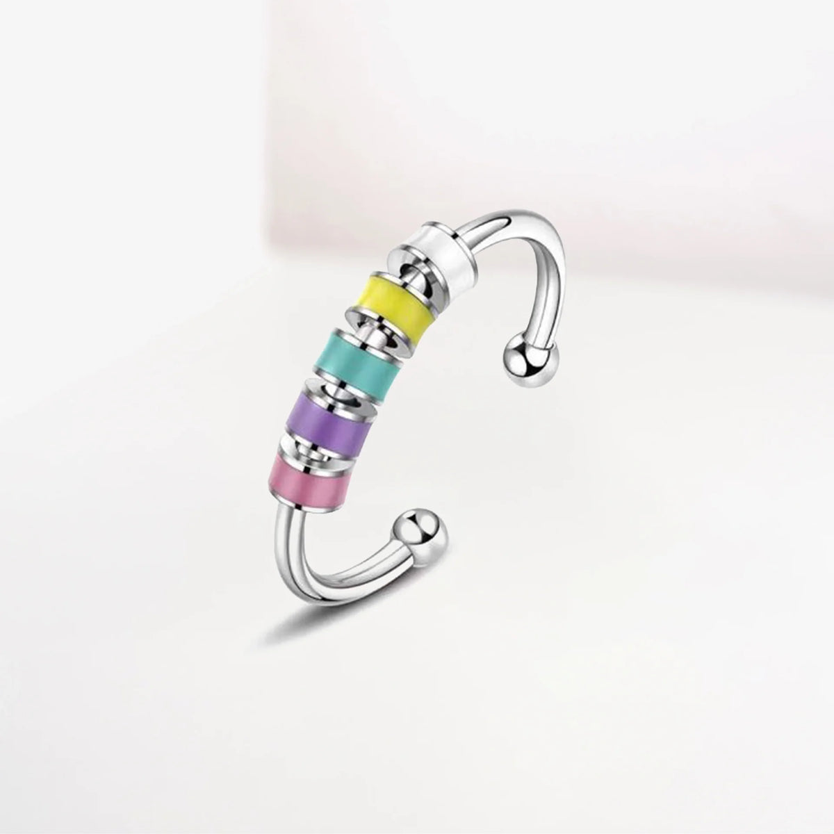 Anxiety Ring -bunte Steine- - Skillworld